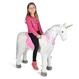 HANDGEFERTIGTES MARKENPRODUKT ♥ Alle Spielzeug Pferde der Marke Pink Papaya werden handgefertigt und sind ein Unikat, jedes Pferd sieht daher ein wenig anders aus.