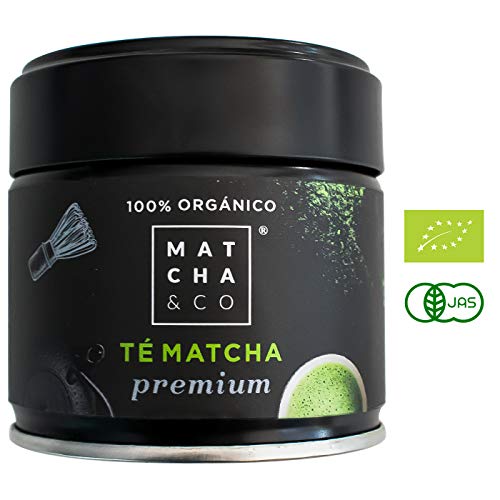 Matcha Premium 100% Ecológico (30 g) | Té verde en polvo Orgánico de Japón | Té Matcha de grado ceremonial premium BIO | Matcha & CO