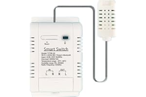 Good wife sensore di temperatura e umidità WiFi TH16 Switch Tuya Controllo wireless con termostato di monitoraggio del consumo energetico Compatibile Alexa