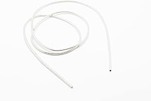 ARGENTO E DINTORNI Canottiglia canuttiglia tubetto per infilare collane finale (ARGENTO 1 MM)