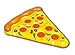 Produktbild New Plast 0897 Luftmatratze, Form von Pizza, Maße 180 x 150 cm