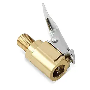 1PC Car Auto Brass 8mm Tyre Wheel Tire Air Chuck Inflator Pump Valve Clip Clamp Connector Adapter car Accessories for Compressor