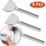 3 PCS Toothpaste Squeezer—Tube Squeezer Metal Tube Wringer Metal Tube, Wringer U Shape Toothpaste Hair Color Dye Cosmetic Oil Paint Squeezer