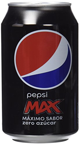 Pepsi Max Zero Azúcar - Refresco de Cola,lata 33cl