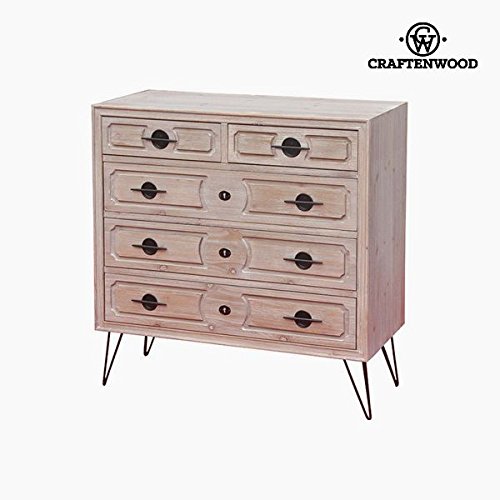 Konsole Mdf Tannenholz (86 x 35 x 76 cm) - Natural Kollektion by Craftenwood