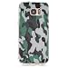 Produktbild igrelem® Galaxy S7 Hülle [mit gratis gehärtetem Glas Displayschutzfolie], transparent Passgenaue TPU Soft Case, rutschfest, Design Schutzhülle Back Cover für Samsung Galaxy S7 (Plum Blossom, Blau)