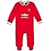 Manchester United FC Official Football Gift Home Kit Baby Sleepsuit 9-12 Months