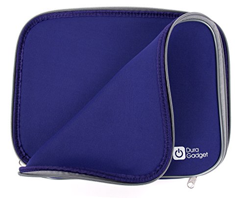 DURAGADGET Transport-Tasche H  lle Sleeve Case in Blau  Robust und wassersabweisend  F  r Ihren 10 5  tragbarer DVD-Player von DBPOWER  PD102 