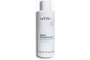 PINUP SECRET PIN UP SECRET - Secret Demaquillant - Démaquillant et Lait Onctueux Enrichi en Eau de Rose - Élimine le Maquillage et les Impuretés - Hydrate et Protège - Peau Normale à Grasse - 200 ml
