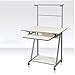 Produktbild einstellbar Einfache Desktop-Computer-Schreibtisch Notebook-Haus mit einfacher Tisch Bewegliche Nachttisch Schlafzimmer Kombinationstisch (Weiß) (121 * 60cm) Kann gedreht Werden