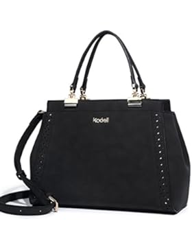 Kadell Matte Leder Handtaschen für Damen Doctor Geldbörse Hollow Out Designed Umhängetasche