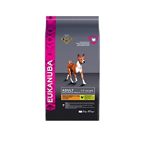 Preisvergleich Produktbild EUKANUBA Hund Adult Medium Breed Huhn 3 kg