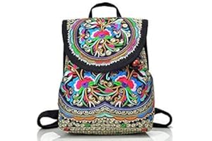 Jzhen Zaino in Tela Vintage Donna,Zaino Casual,Borsa a Zainetto Tracolla