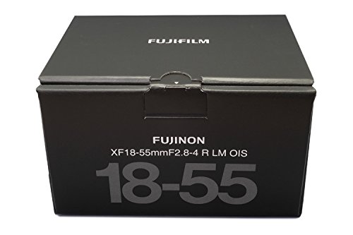 Fujifilm Fujinon XF 18-55 mm F2.8-4.0 R LM OIS - Objetivo para Fujifilm X (distancia focal 18-55 mm, apertura f/2.8-16, zoom óptico 1x, estabilizador óptico, motor de enfoque, diámetro: 52mm), negro - Fujifilm