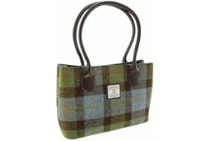 GLEN APPIN OF SCOTLAND Glen Appin Harris Tweed Classic Handbag - LB1003 - Cassley