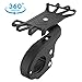 Price comparison product image Bike Phone Holder, Hyleton Universal Bicycle and Motorbike 360°Rotation Mobile Holder, Adjustable flexible Silicone Phone Mount for iPhone X/5/6/7/8 Plus, Samsungs S7/8/9 Plus, Note 8, Huawei P20/P20 Pro,and Any 4"-6.2" Smartphones,Ideal for Road Mountain Bikes and Motorcycle, No Tools Needed