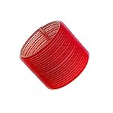 Hair Tools Cling Hair Rollers - Jumbo Red 70 mm x 6
