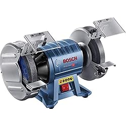 Bosch Professional Touret à Meuler GBG 60-20 (600 W, Ø de la meule : 200 mm, Largeurs des meules : 25 mm)
