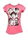 Produktbild Mädchen Kinder One Direction 1D "Er ist der, den" Text Kurzärmeliges T-Shirt Top Alter 3–13 Jahre Gr. 4-5 Jahre, Rosa - Florescent Pink