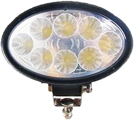 @light bar 5.5 Inch Oval / 24w Work Lights / Led Car Spotlights / Engineering Car / Off-road Conversion Lights ( Color : Floodlight )