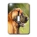 Price comparison product image 3dRose LLC LSP_4501_1 Leonberger Portrait Single Toggle Switch