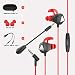 Produktbild Gaming-Headset 3,5 Mm Stereo Verdrahtetes In-Ear-Gaming-Headset Mit MIC & Noise-Löschung & Volume-Steuerung Für Neue Xbox One/PC/Mac/PS4/Table/Phone (Rot & Grün),Red