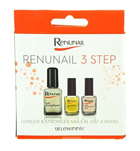 DR LEWINN'S RENUNAIL 3 STEP NAIL STRENGTHENING & NOURISHING OIL KIT