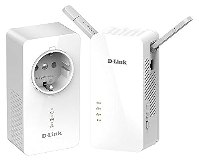 D-Link DHP-W611AV Kit de 2 adaptateurs CPL Gigabit Wi-Fi AC 1200