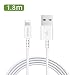Produktbild ZERKAR Phone Ladekabel 1.8M Phone Kabel USB Ladekabel Schnelles Laden und Synchronisieren Compatible with Phone XS/XR/X/8/8P/7/6/5/5S, Pad, Pod Weiß