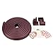MIU COLOR Wine Red Baby Safety Table Desk Edge Corner Guard with 4 Corners, Long & More Protection for Child in a Soft Way (13ft)