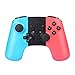 Produktbild Prous Wireless Pro Game Controller für Nintendo Switch, SW07 Bluetooth Gamepad Joypad Remote für Nintendo Switch Konsole unterstützt Gyro Axis und Dual Vibration - Blau & Rot