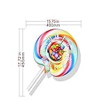 Sucastle® 45CMx40CM PVC DIY 3D Wanduhren Modern Design Acryl Wanduhren Wandtattoo Dekoration fürs Wohnzimmer Kinderzimmer Nostalgie Wanduhr ohne Tickgeräusche Wanduhr Europäische Vintage Handarbeit 3D Dekorative Zahnrad aus Holz