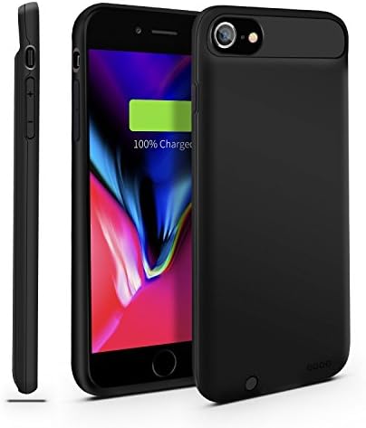 iPhone 8 / 7 Battery Case, [Can Support Lightning to Lightning Earphone/Microphone] Ultra Slim Portable Charger iPhone 7 (4.7 inch) Charging Case,3000mAh Extended Battery Pack Juice Bank Cover