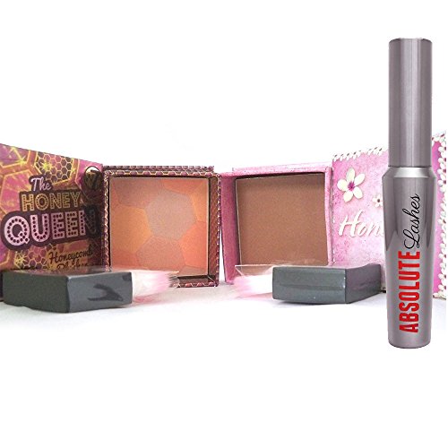 W7 Honolulu + Honey Queen Blusher + Absolute Mascara