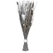 Produktbild Dekostrauß, Blumenstrauß, Stehstrauß, gebunden, stehend, Raumdeko, Trockenstrauß, grau, Höhe ca.100cm