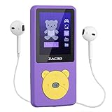 Lange Akkulaufzeit: 8 bis 10 Stunden Musik können über die Kopfhörer und bis zu 3-4 Stunden über die externe Musik abgespielt werden. Einfaches Abspielen von Musik und 8 GB Speicherplatz - Drücken Sie die Taste 