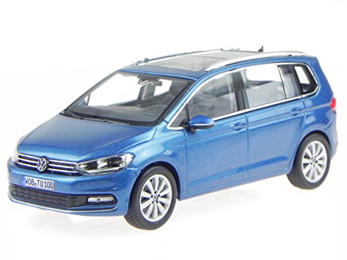 Preisvergleich Produktbild VW Touran 2015 caribbean blue Modellauto Norev 1:43