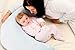 SnuggleUp! Exclusive - L-Shape Lavender Maternity Pillow (FREE BabySoft Pillowcase) FREE DELIVERY