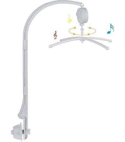 Mobiele houder hout voor babybed mobiele houder hout voor ophanging mobiele muziekdoos windpsiel DIY baby mobiele houder frame stang kinderbed box commode windgong bed bel, Brons, Tamaño de