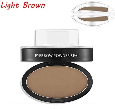 SHEMROW Eyebrow Stamp for Perfect Eyebrow Natural-looking Eyebrows Enhancer Light brown