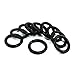 Produktbild 100 Schwarz 32 mm OD 5 mm Dicke Gummi-O-Ring Oil Seal Dichtungen