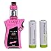 Produktbild Smok Mag Kit - 225W Mod mit 2ml TFV12 Prince Tank - beinhaltet 2 x Premier Vaping 40A 2600mAh 18650 Batterien (Rosa/Schwarz)