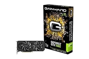 Gainward GeForce GTX 1060 3GB Dual (PCIe 3.0, 3GB DDR5 Speicher, HDMI, DVI, 3xDisplayPort)