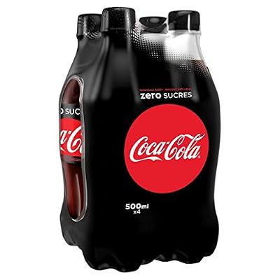 Coca-Cola Zéro Bouteille 4 x 50 cl