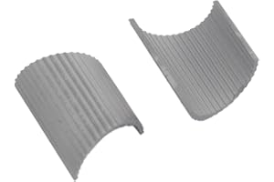 ACEOFFIX Titanium Handlebar Shim Stem Reducer Convert 22.2mm to 25.4mm for Brompton P Mini Handle Bar Bore Adapter Accessories(22.2mm to 25.4mm)