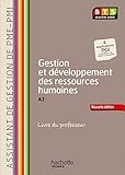 Image de Gestion et développement ressources humaines (A3), BTS AG PME-PMI - Livre professeur - Ed. 2014