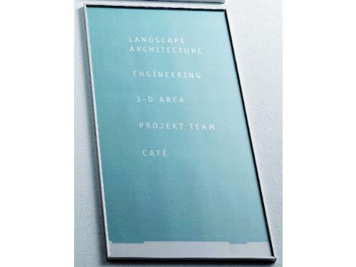 Preisvergleich Produktbild Infotafel SignSystems New Age DIN A5 Hochformat NA5005