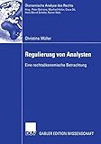 Image de Regulierung Von Analysten: Eine Rechtsökonomische Betrachtung