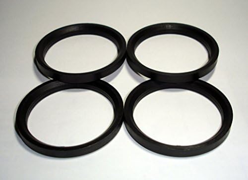 4 Centring Rings Spacers for Alloy Wheels 72.0 - 60.1 mm  Mak Matrix TSW Zen Aluminium Wheels