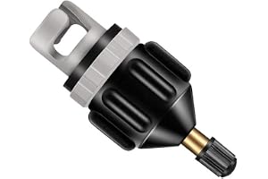 KOMUNJ Pumpadapter för uppblåsbar båt, SUP-pumpadapter Pumpadapter, luftventiladapter för kajak, för SUP-båt Kajak uppblåsbar